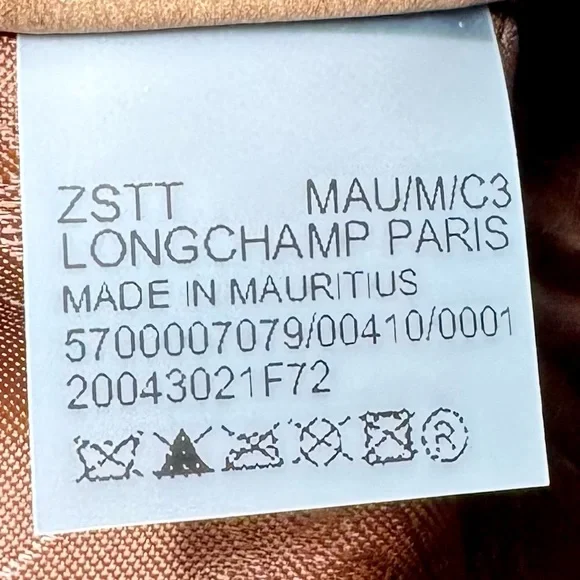 Longchamp le foulonne S camera bag caramel leather crossbody purse 20043021F72 - Picture 9 of 9